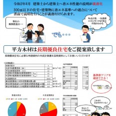 省エネ説明　長期チラシのサムネイル